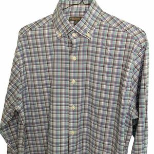 Peter Millar Summer Comfort Men’s Size M Plaid